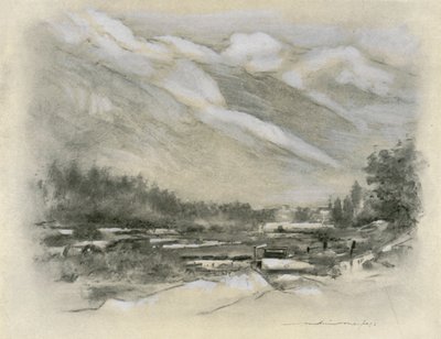Neighbourhood of Chamounix by Mortimer Ludington Menpes